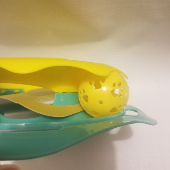 NWOT cat toy duo- eyecatching mirrored ball and beautiful ball track - Picture 3 of 7